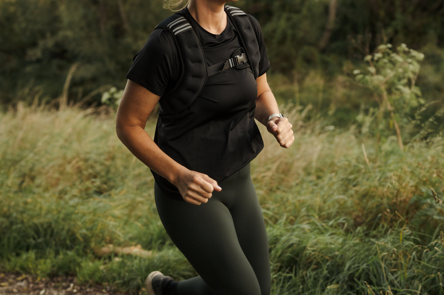 8kg Weighted Vest Black