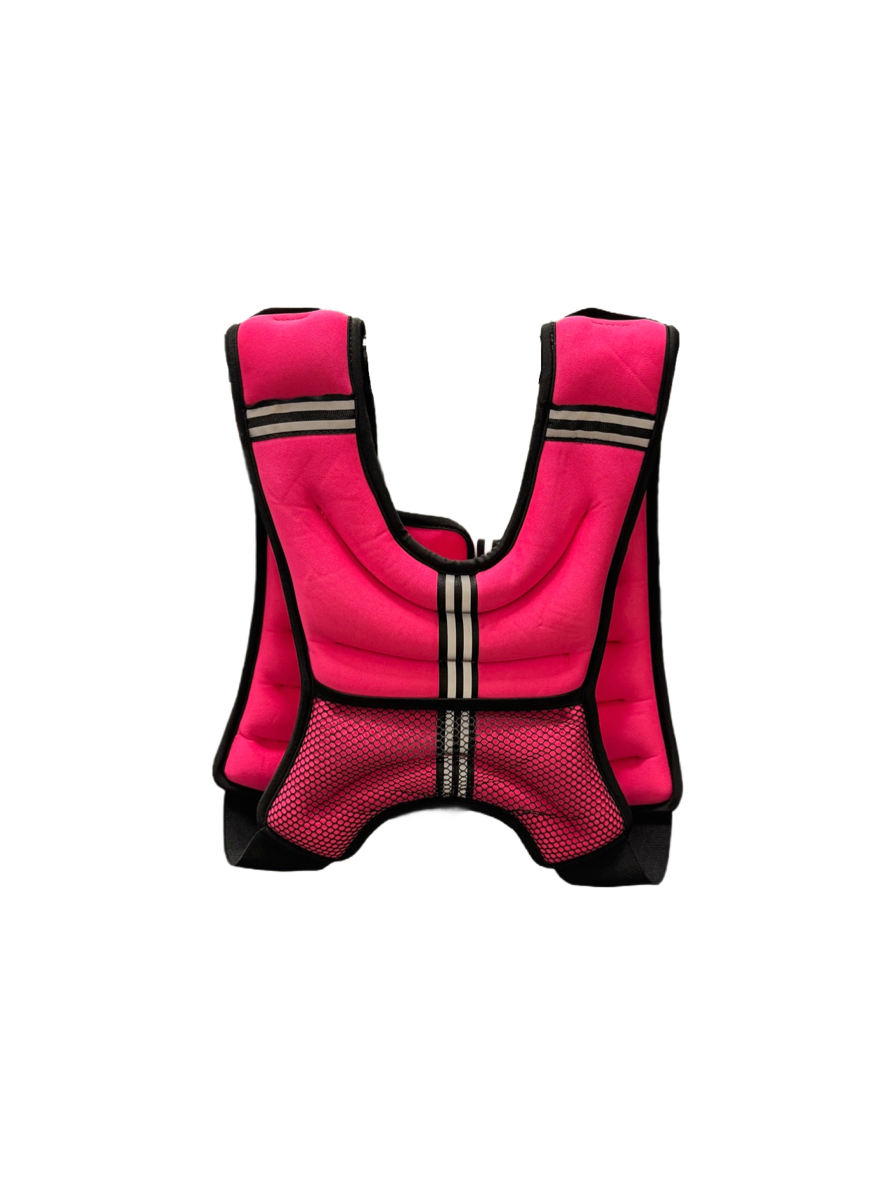 Rear view of the pink VestFit NZ weighted vest