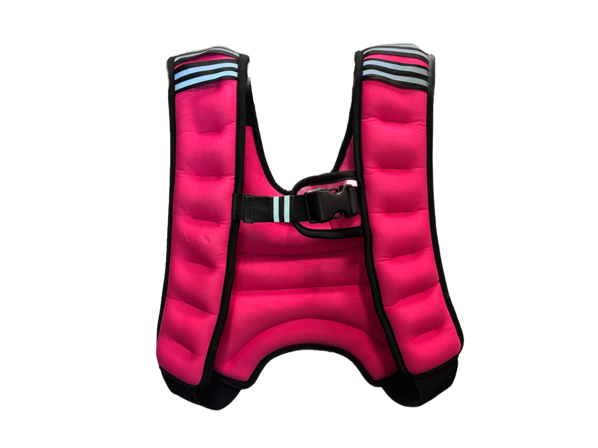 Front view of the VestFit NZ pink weighted vest.