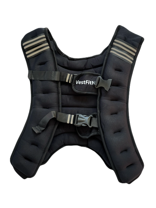 10 kg Weighted Vest Black