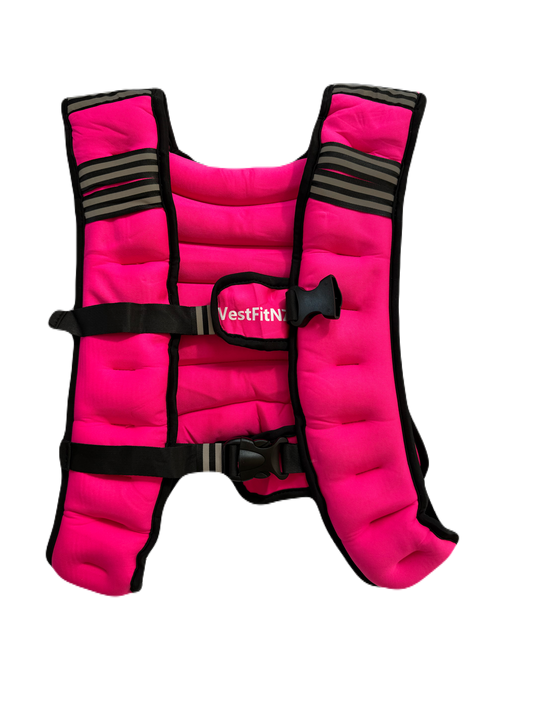 8Kg Weighted Vest Pink